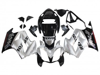 Buy 2002-2013 Silver Glossy Black Repsol Honda VFR 800 Motorcycle Fairings UK