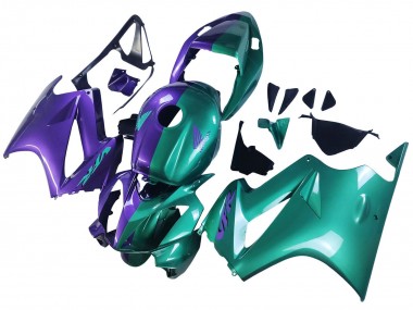Buy 2002-2013 Purple Green Honda VFR 800 Motorcycle Fairings UK