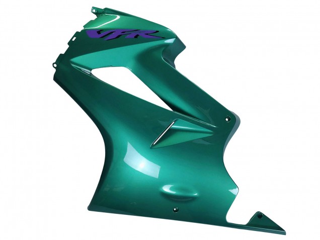 2002-2013 Purple Green Honda VFR 800 Motorcycle Fairings UK