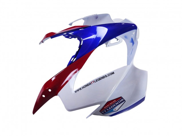 2002-2013 White Red Blue Motul Honda VFR 800 Motorcycle Fairings UK