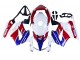 2002-2013 White Red Blue Motul Honda VFR 800 Motorcycle Fairings UK