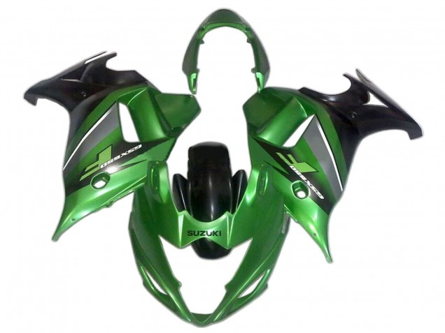 2008-2013 Green Black Suzuki GSX650F Motorcycle Fairings UK