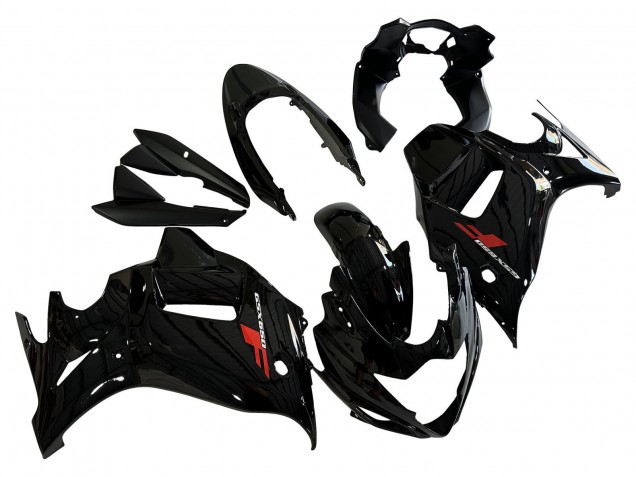 2008-2013 Glossy Black Suzuki GSX650F Motorcycle Fairings UK