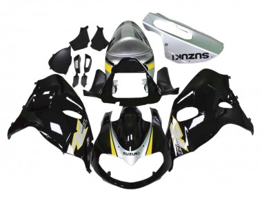 Buy 1998-2003 Glossy Black Silver Yellow Suzuki TL1000R Motorcycle Fairings UK