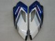 2004-2005 White Blue Glossy Black Fireblade Honda CBR1000RR Motorcycle Fairings UK