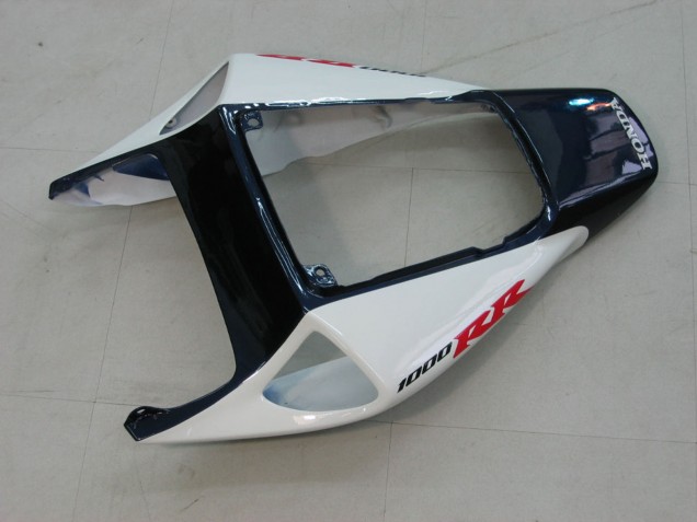 2004-2005 White Blue Glossy Black Fireblade Honda CBR1000RR Motorcycle Fairings UK