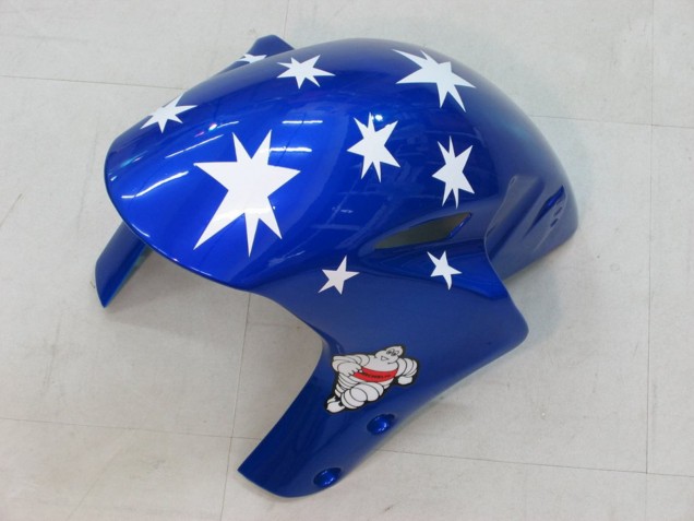2004-2005 White Red Glossy Black Blue Star Honda CBR1000RR Motorcycle Fairings UK