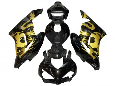 Buy 2004-2005 Gold Glossy Black Dragon Honda CBR1000RR Motorcycle Fairings UK