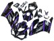 2004-2005 Glossy Black Purple Stripe Honda CBR1000RR Motorcycle Fairings UK