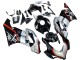2004-2005 Silver Glossy Black Red Stripe Honda CBR1000RR Motorcycle Fairings UK