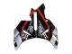 2004-2005 Silver Glossy Black Red Stripe Honda CBR1000RR Motorcycle Fairings UK