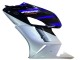 2004-2005 Silver Blue Glossy Black Honda CBR1000RR Motorcycle Fairings UK
