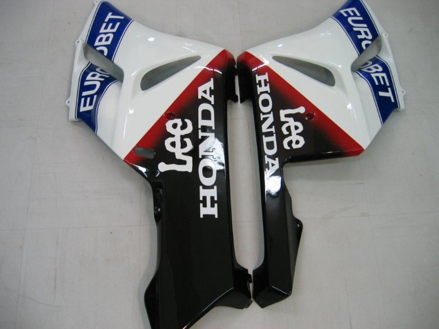 2004-2005 White Blue Red Glossy Black Star EuroBet Lee Honda CBR1000RR Motorcycle Fairings UK