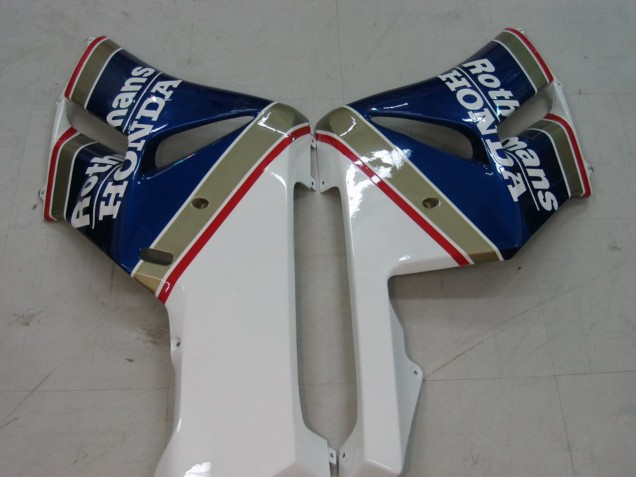 2004-2005 White Blue Gold Rothmans Honda CBR1000RR Motorcycle Fairings UK