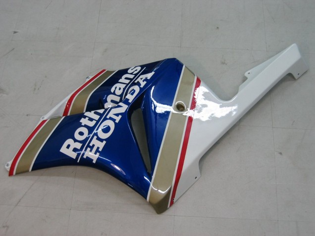 2004-2005 White Blue Gold Rothmans Honda CBR1000RR Motorcycle Fairings UK