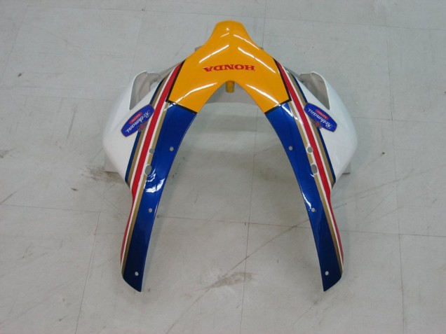 2004-2005 White Blue Gold Rothmans Honda CBR1000RR Motorcycle Fairings UK