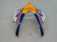 2004-2005 White Blue Gold Rothmans Honda CBR1000RR Motorcycle Fairings UK
