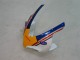 2004-2005 White Blue Gold Rothmans Honda CBR1000RR Motorcycle Fairings UK