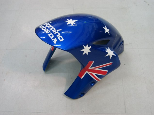 2004-2005 White Blue Red Glossy Black Star Carrera Lee Honda CBR1000RR Motorcycle Fairings UK