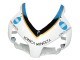 2004-2005 White Light Blue Yellow Black Konica Minolta Honda CBR1000RR Motorcycle Fairings UK