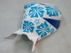 2004-2005 White Blue Snow Nastro Azzurro 46 Honda CBR1000RR Motorcycle Fairings UK