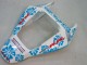 2004-2005 White Blue Snow Nastro Azzurro 46 Honda CBR1000RR Motorcycle Fairings UK
