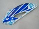 2004-2005 White Blue Snow Nastro Azzurro 46 Honda CBR1000RR Motorcycle Fairings UK