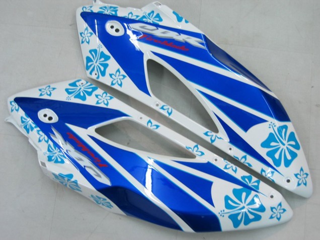 2004-2005 White Blue Snow Nastro Azzurro 46 Honda CBR1000RR Motorcycle Fairings UK