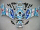 2004-2005 White Blue Snow Nastro Azzurro 46 Honda CBR1000RR Motorcycle Fairings UK
