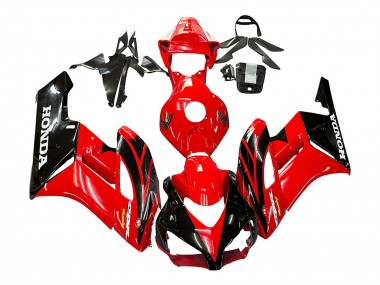 Buy 2004-2005 Red Glossy Black Racing Honda CBR1000RR Motorcycle Fairings UK