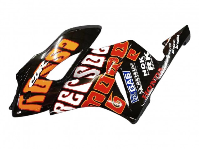 2004-2005 Yellow Orange Glossy Black Repsol Rossi 46 Honda CBR1000RR Motorcycle Fairings UK