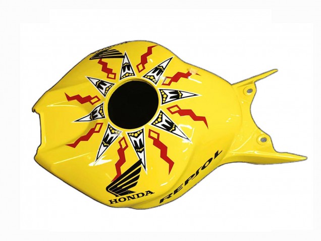 2004-2005 Yellow Orange Glossy Black Repsol Rossi 46 Honda CBR1000RR Motorcycle Fairings UK