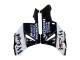 2004-2005 Glossy Black White West Honda CBR1000RR Motorcycle Fairings UK