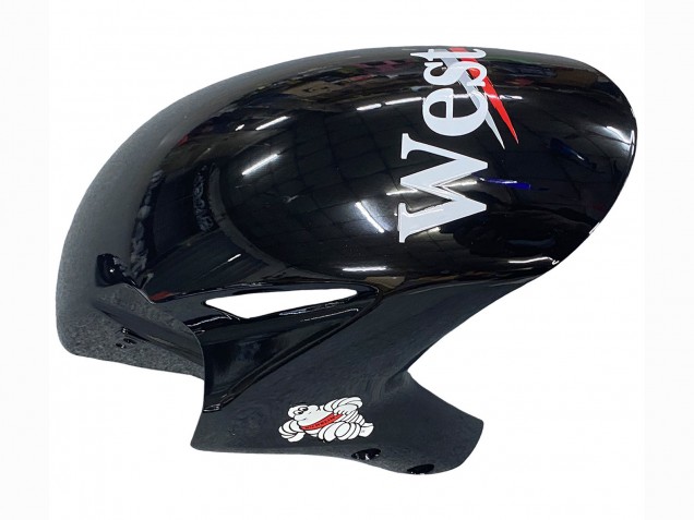 2004-2005 Glossy Black White West Honda CBR1000RR Motorcycle Fairings UK