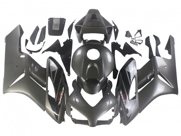 2004-2005 Glossy Grey Glossy Black Honda CBR1000RR Motorcycle Fairings UK