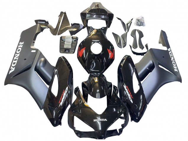 2004-2005 Glossy Black Matte Grey Red Fireblade Honda CBR1000RR Motorcycle Fairings UK