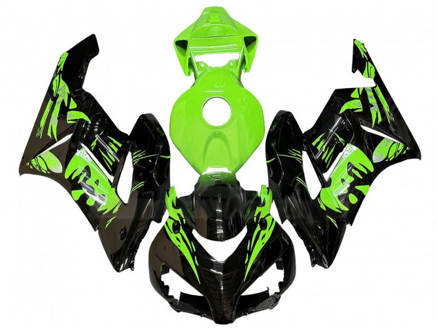 2004-2005 Green Glossy Black Honda CBR1000RR Motorcycle Fairings UK