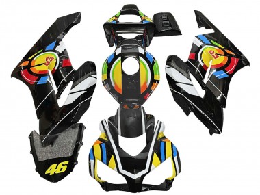 Buy 2004-2005 Yellow Blue Red Glossy Black Color Wheel 46 Honda CBR1000RR Motorcycle Fairings UK