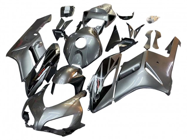 2004-2005 Silver Glossy Black Honda CBR1000RR Motorcycle Fairing UK