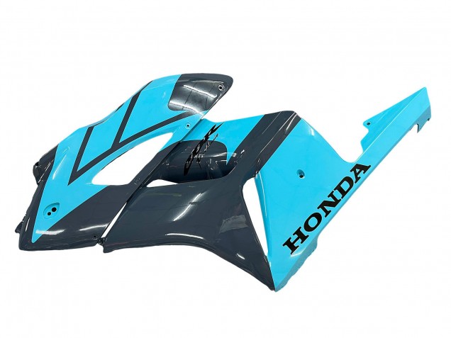 2004-2005 Light Blue Glossy Black Honda CBR1000RR Motorcycle Fairings UK