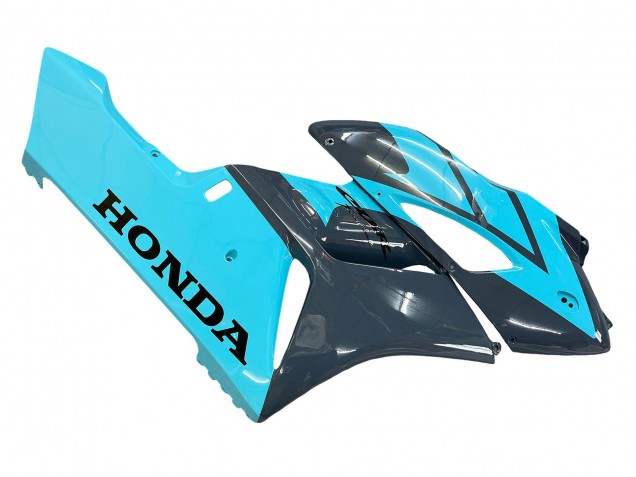 2004-2005 Light Blue Glossy Black Honda CBR1000RR Motorcycle Fairings UK