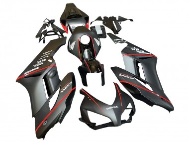 Buy 2004-2005 Glossy Black Glossy Grey Red Stripe Honda CBR1000RR Motorcycle Fairings UK