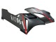 2004-2005 Glossy Black Glossy Grey Red Stripe Honda CBR1000RR Motorcycle Fairings UK