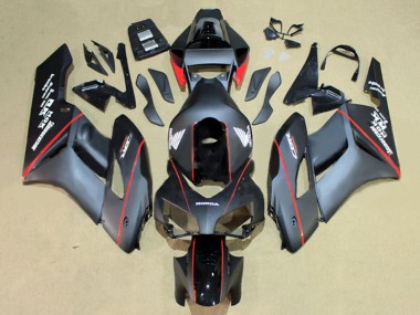 Buy 2004-2005 Glossy Black Glossy Grey Red Stripe Honda CBR1000RR Motorcycle Fairings UK