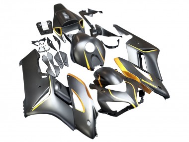Buy 2004-2005 Matte Grey Gold Honda CBR1000RR Motorcycle Fairings UK