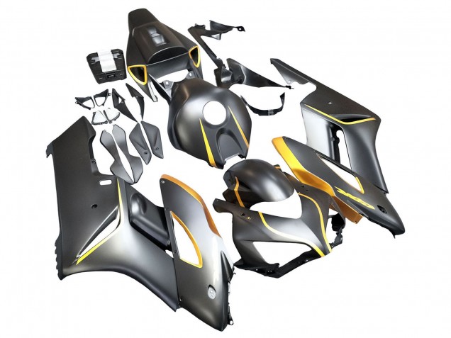 2004-2005 Matte Grey Gold Honda CBR1000RR Motorcycle Fairings UK