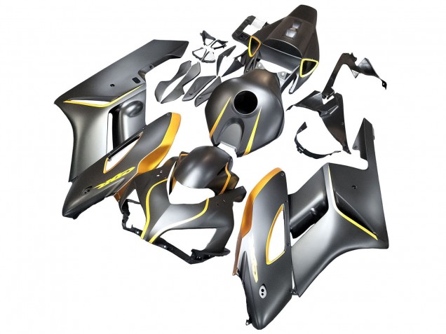 2004-2005 Matte Grey Gold Honda CBR1000RR Motorcycle Fairings UK