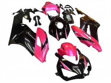 Buy 2004-2005 Pink Glossy Black Honda CBR1000RR Motorcycle Fairings UK