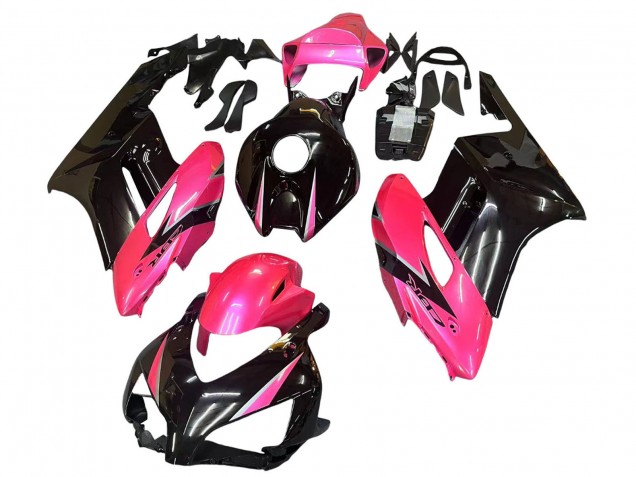 2004-2005 Pink Glossy Black Honda CBR1000RR Motorcycle Fairings UK