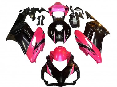 Buy 2004-2005 Pink Glossy Black Honda CBR1000RR Motorcycle Fairings UK
